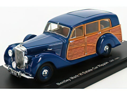 【予約】BENTLEY - MARK VI ESTATE CAR RIPPON GREAT BRITAIN 1949 - BLUE WOOD/AVENUE43 1/43ミニカー