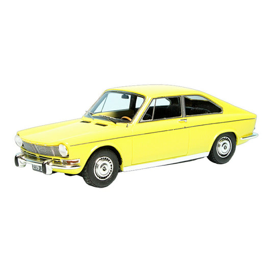 Simcaシムカ 1501 Coupe Heuliez 1968 France イエロー 333台限定 / AutoCult 1/43 ミニカー