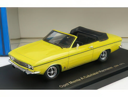 OPEL MANTA A CABRIOLET KARMANN GERMANY 1971 YELLOW/AVENUE43 1/43ミニカー
