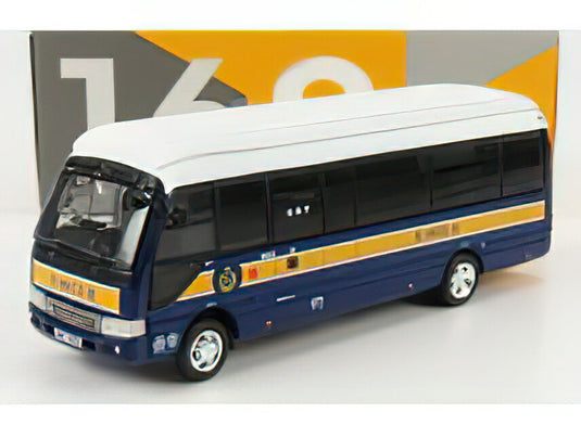 TOYOTA - COASTER B59 AUTOBUS 2010 - BLUE YELLOW WHITETINY TOYS 1/76ミニカー