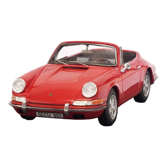 Porscheポルシェ 901 Karmannカルマン カブリオ 1964 レッド マスターピースエディション / AUTOCULT 1/43 ミニカー