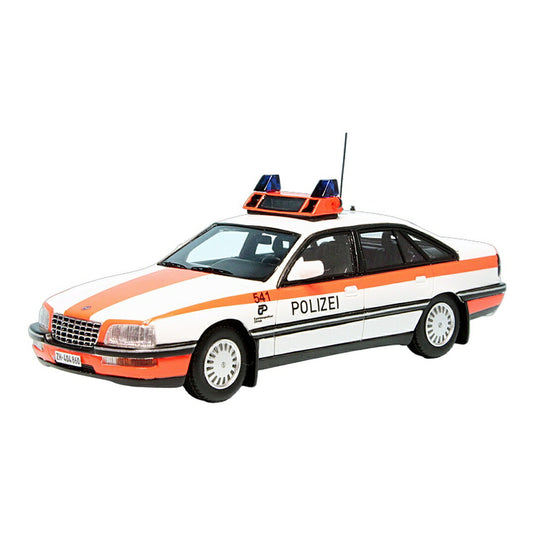 Opelオペル Senator B 3.0i 1990 D/CH Kantonspolizei Zurich 150台限定 / AutoCult 1/43 ミニカー