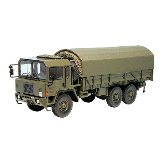 Saurerザウラー 10 DM 6x6 platform/tarpaulin 1983 Schweizer Armee 150台限定 / AutoCult 1/43 ミニカー