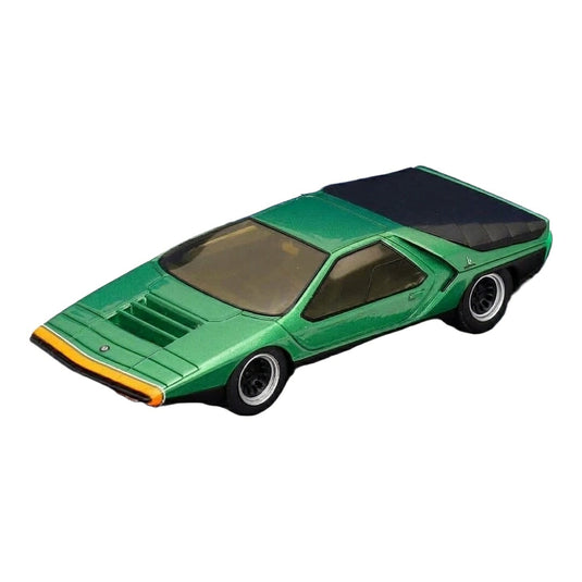 Alfa Romeoアルファロメオ Carabo Bertone 1968 グリーンメタリック 333台限定 / Autocult 1/43 ミニカー