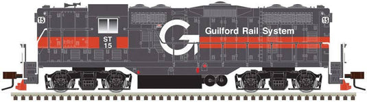 EMD GP7 ディーゼル機関車 ギルフォード・レール・システム ST 22 (グレー/オレンジ) スタンダードDC / Atlas HOゲージ 鉄道模型 外国鉄道