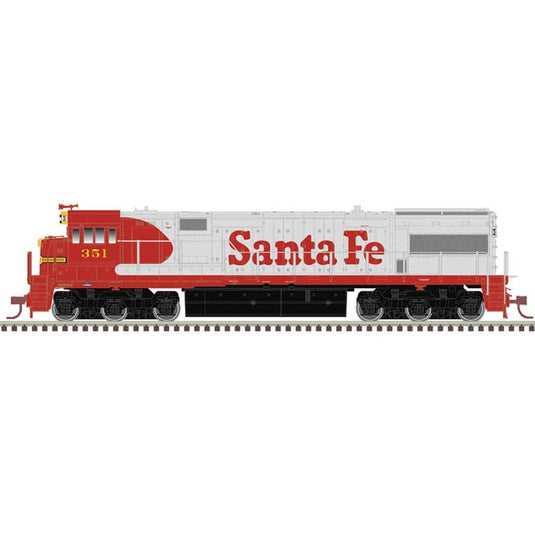 GE U28CG ディーゼル機関車 サンタフェ鉄道