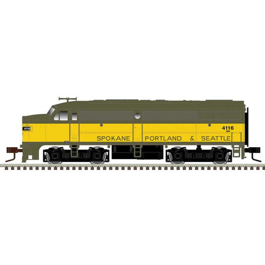 バーリントン・ノーザン Alco FA1 ディーゼル機関車 大型ナンバーボード サウンド・DCC搭載