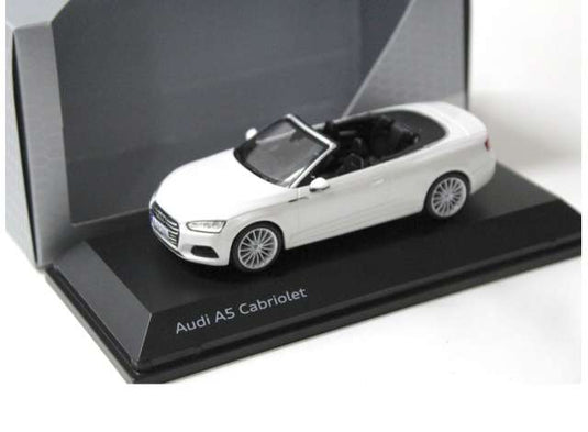 2017 アウディ A5 カブリオレ トファーナホワイト Audi A5 ミニカー / Spark 1/43 ミニカー
