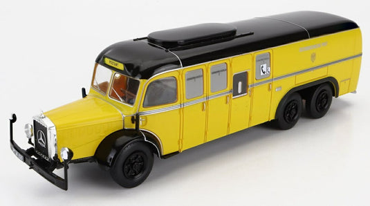 Mercedes Benzメルセデスベンツ O10000 Oesterreichische Post 1938 イエロー / EDICOLA 1/43 ミニカー