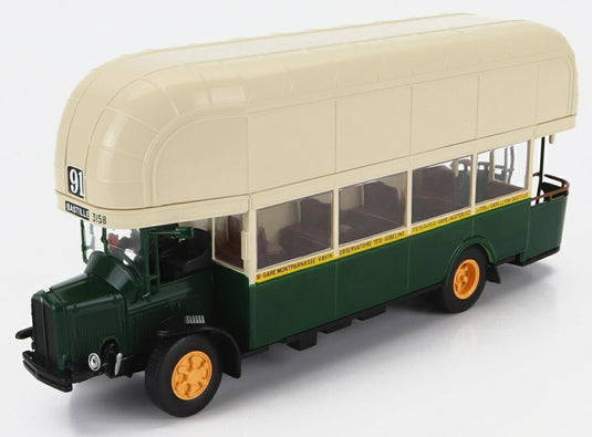 Renaultルノー TN4F Franceフランス Autobusオートバス 1940 グリーンクリーム / EDICOLA 1/43 ミニカー