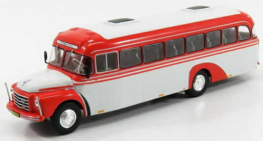 Volvoボルボ B375 Autobusオートバス Swedenスウェーデン 1957 オレンジホワイト / EDICOLA 1/43 ミニカー