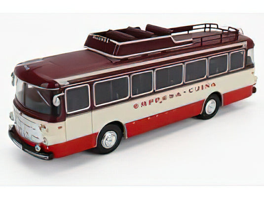 PEGASO - COMET 5061 AUTOBUS EMPRESA - CUINA 1963 - 2 TONE RED CREAM/EDICOLA 1/43ミニカー
