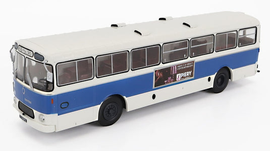 BERLIETベルリエ PHL100 RATVM オートバス マルセイユ フランス 1962 ホワイトブルー AUTOBUS-DAL-MONDO-HACHETTE / EDICOLA 1/43 ミニカー