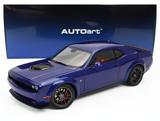 DODGE  CHALLENGER R/T SCAT PACK WIDEBODY 2022 - INDINGO BLUE /Autoart 1/18ミニカー