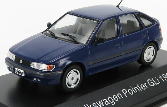 VWフォルクスワーゲン Pointerポインター GLi 1995 ブルー / EDICOLA 1/43 ミニカー