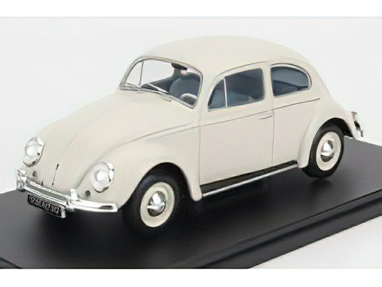 VOLKSWAGEN - MAGGIOLINO BEETLE COCCINELLE 1960 - WHITE/EDICOLA 1/24ミニカー