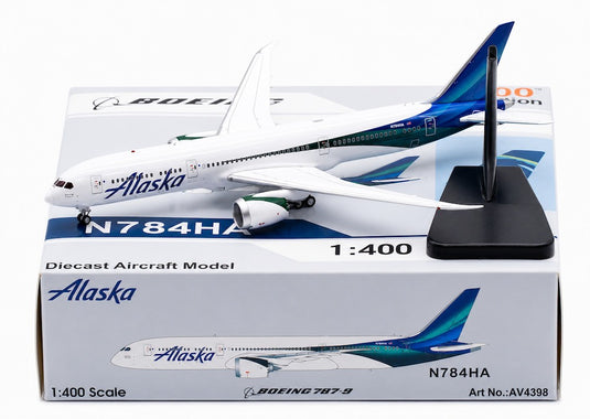 アラスカ航空 Alaska Airlines ボーイング 787-9 / Aviation 400 1/400 飛行機模型 旅客機