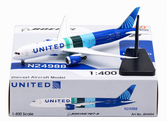 ユナイテッド航空 United Airlines ボーイング 787-9 / Aviation 400 1/400 飛行機模型 旅客機