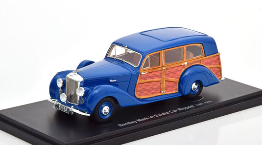Bentleyベントレー Mark VI Estate Carエステートカー Rippon 1949 ブルーウッドルック / Avenue 43 1/43 ミニカー