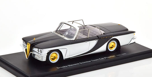 Brook Stevensブルック・スティーブンス Scimitarシミター Town Carタウンカー Phaetonフェートン 1959 ブラックシルバー / Avenue 43 1/43 ミニカー