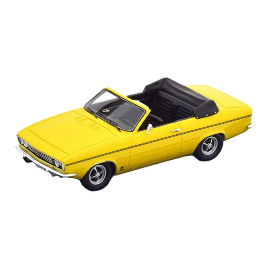 オペル Manta A Cabrio Karmann 1971 イエロー / Avenue 43 1/43 ミニカー