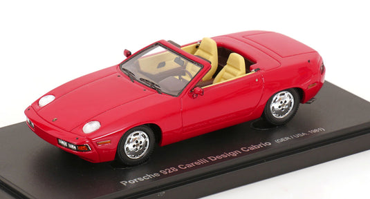 Porscheポルシェ 928 Cabrioカブリオ Prototypプロトタイプ 1987 レッド / Avenue 43 1/43 ミニカー