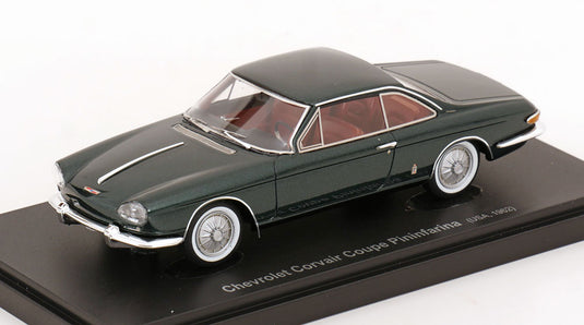 Chevroletシボレー Corvairコルヴェア Coupeクリーン Pininfarinaピニンファリーナ 1962 ダークグリーンメタリック / Avenue 43 1/43 ミニカー