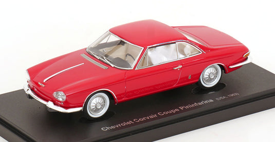 Chevroletシボレー Corvairコルヴェア Coupeクリーン Pininfarinaピニンファリーナ 1962 レッド / Avenue 43 1/43 ミニカー