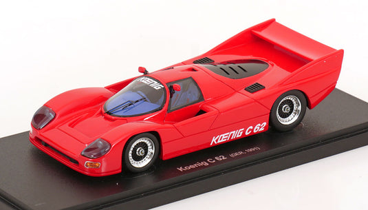 Koenigケーニッヒ C 62 1991 レッド / Avenue 43 1/43 ミニカー