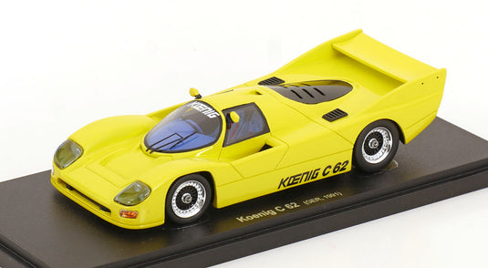 Koenigケーニッヒ C 62 1991 イエロー / Avenue 43 1/43 ミニカー