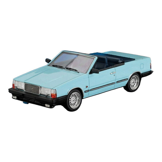 Volvoボルボ 760 GLE Mellberg カブリオレ オープン スウェーデン 1985 ライトブルー 333台限定 / Avenue 43 1/43 ミニカー