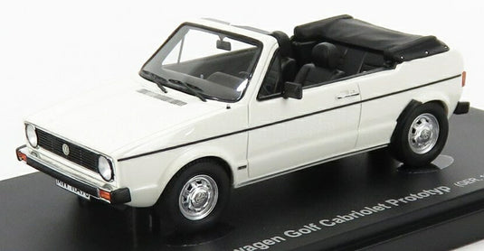 VOLKSWAGENフォルクスワーゲン GOLFゴルフ カブリオレ プロトタイプ ドイツ 1976 ホワイト 333台限定 / Avenue 43 1/43 ミニカー