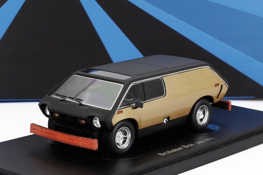 BRUBAKERブルーベイカー ボックス バン USA 1972 ゴールドブラック 333台限定 / Avenue 43 1/43 ミニカー