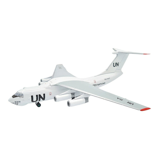国際連合 United Nations イリューシン IL-76T / AviaBoss 1/200 飛行機模型 ミリタリー