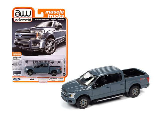 2019 フォード F-150 アビスグレー 2019 Ford F-150 ミニカー / AutoWorld 1/64 ミニカー