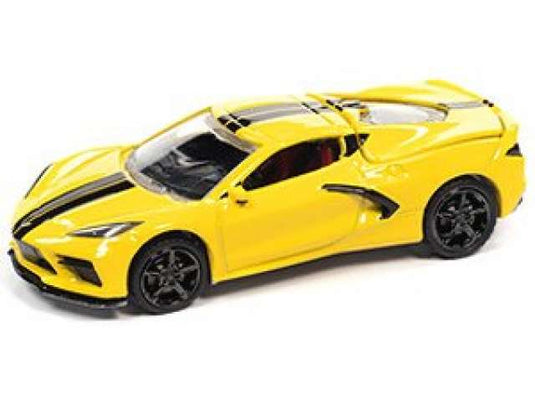 2020 シボレー コルベット アクセレレートイエロー 2020 Corvette / AutoWorld 1/64 ミニカー
