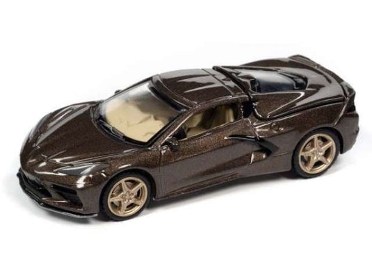 2020 シボレー コルベット ゼウスブロンズ 2020 Chevrolet Corvette / AutoWorld 1/64 ミニカー