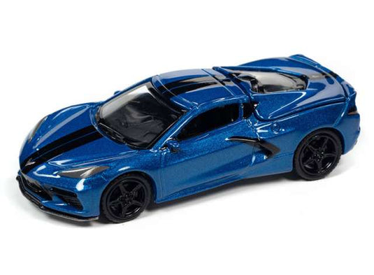 2020 シボレー コルベット エルクハートブルー 2020 Chevrolet Corvette / AutoWorld 1/64 ミニカー