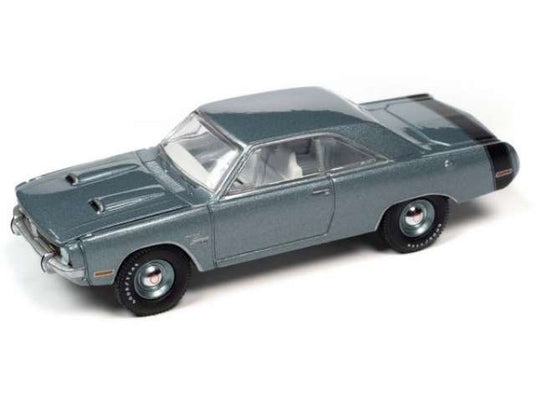 1971 ダッジ ダート スウィンガー 340 スペシャル ガンメタル 1971 Dodge Dart / AutoWorld 1/64 ミニカー