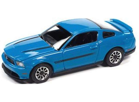 2012 マスタング GT/CS グラバーブルー 2012 Mustang GT/CS ミニカー / AutoWorld 1/64 ミニカー