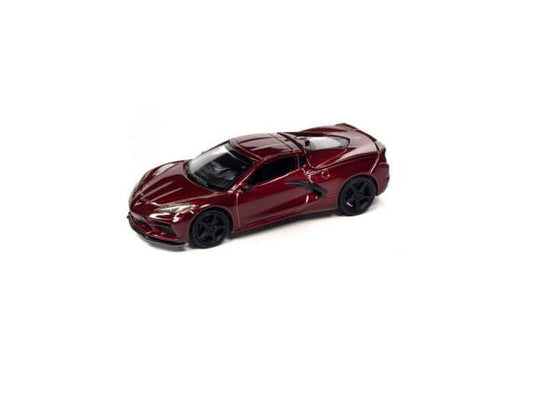 2020 シボレー コルベット レッドメタリック 2020 Chevrolet Corvette / AutoWorld 1/64 ミニカー