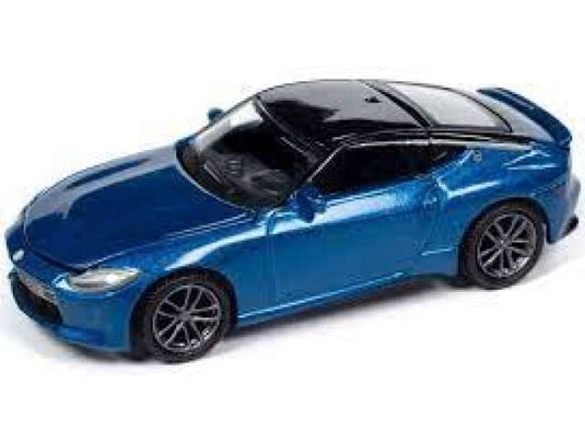 2023 日産 Z セイランブルー/スーパーブラック 新型 フェアレディZ Nissan Z / AutoWorld 1/64 ミニカー