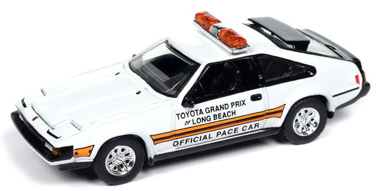 Toyotaトヨタ Celica Supraセリカ スープラ 1983 ホワイト 旧車 模型 ダイキャスト モデル / AutoWorld 1/64 ミニカー 模型