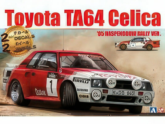 TOYOTA CELICA TWINCAM TURBO N 1 RALLY HASPENGOUW 1985 F.GALLAGHER J.KANKKUNEN //BEEMAX 1/24ミニカー