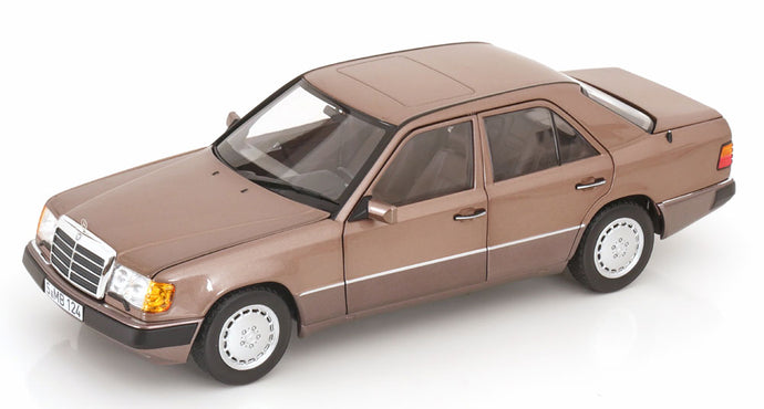 Mercedes 230E W124 セダン 1989 1993 Mercedes特注モデル ライトブラウンメタリック/ Norev 1/18 ミニカー