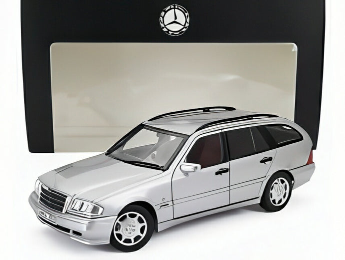 MERCEDES BENZ Cクラス C200 (S202) T-MODELL SW 1997-2001 シルバー/ Norev 1/18 1000台限定ミニカー