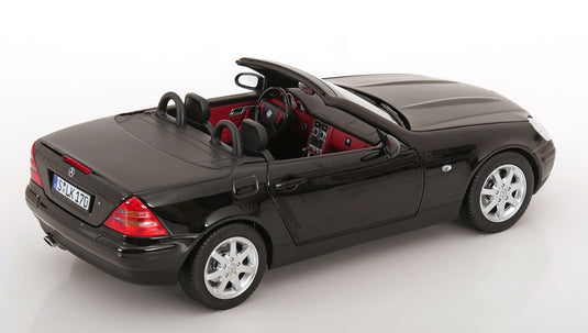 Mercedes SLK 200 ロードスター 1996 2000 Mercedes特注モデル ブラックスペシャル/ Norev 1/18 ミニカー