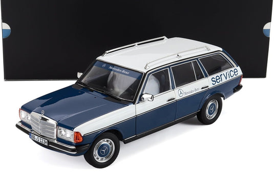 MERCEDES BENZ Eクラス 200TE ステーションワゴン Tモデル (S123) メルセデス・サービス 1980 / Norev 1/18 ミニカー