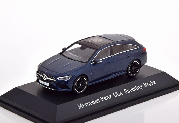 メルセデス CLAクラス X118 シューティングブレーク 2019 ダークブルーメタリック メルセデス特別版/ Spark 1/43 ミニカー