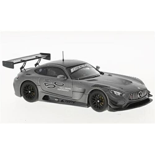 Mercedesメルセデス AMG GT3 50 anno AMG シルバーメタリック / MINICHAMPS 1/43 ミニカー